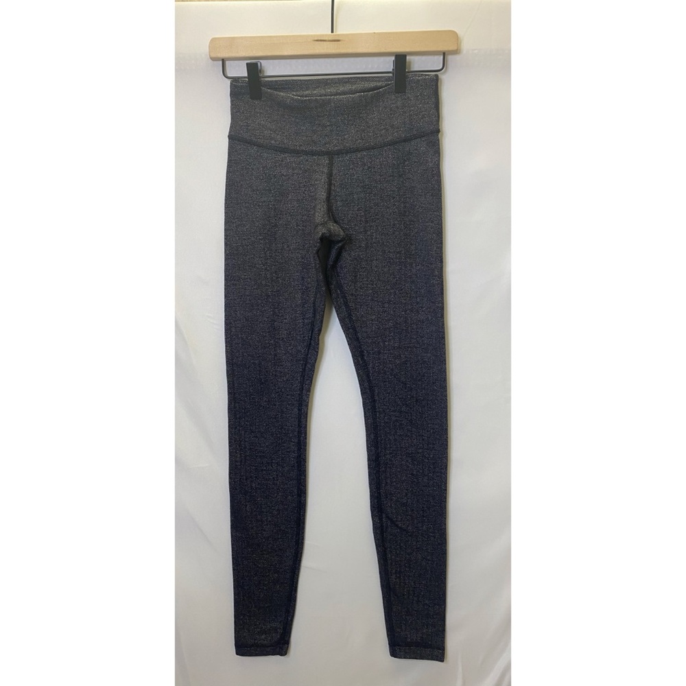 Lululemon wunder under herringbone leggings size 4